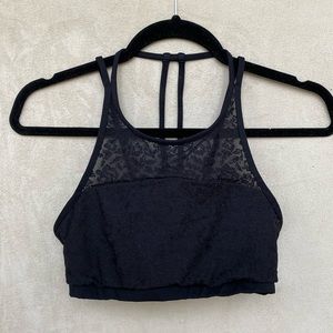 Lace Black Lululemon Sports Bra